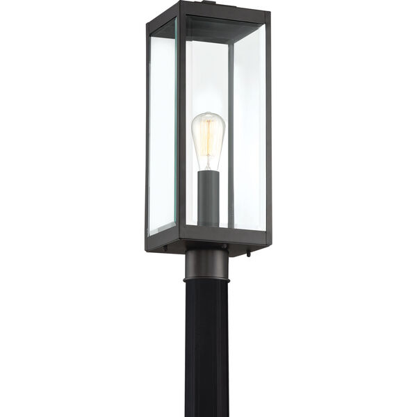 Westover Earth Black One-Light Outdoor Post Mount, image 4