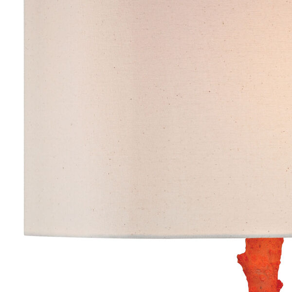 Red Coral 28-Inch One Light Table Lamp, image 3