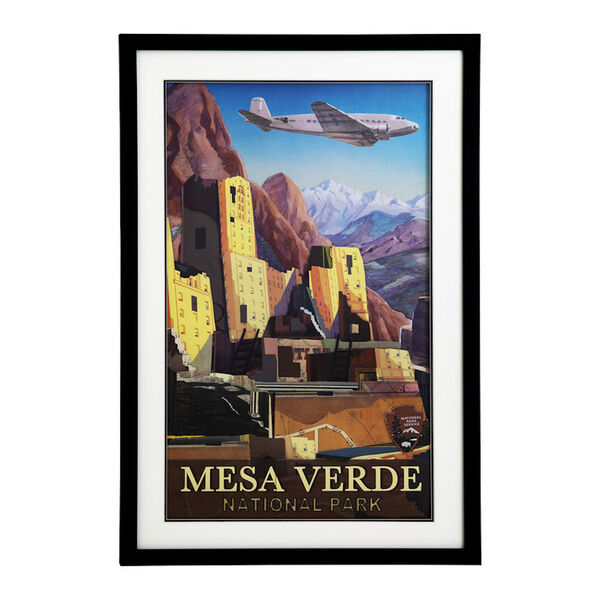 Mesa Verde Multicolor 3D Collage Wall Art, image 2