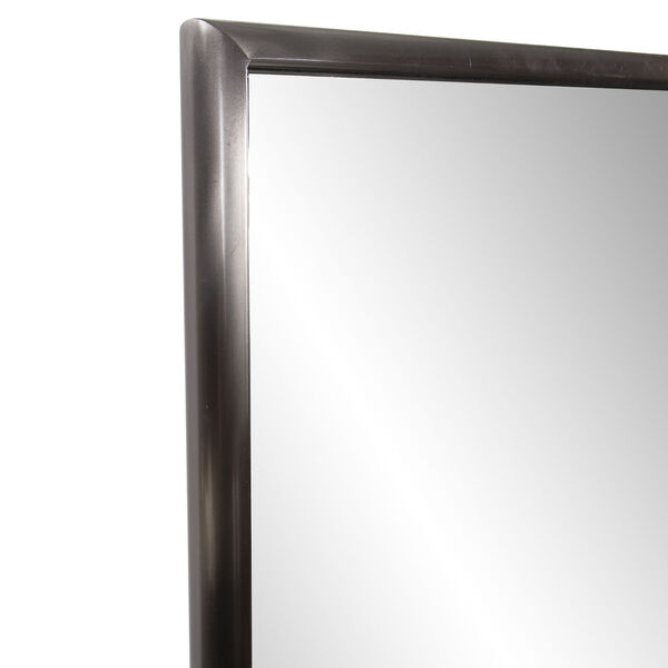 Yorkville Brushed Titanium Dressing Mirror, image 4