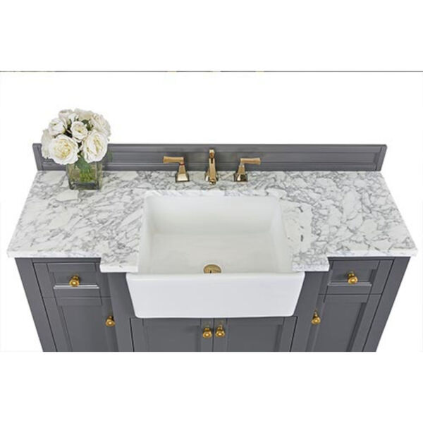 Adeline Sapphire 48-Inch Vanity Console with Farmhouse Sink, image 6