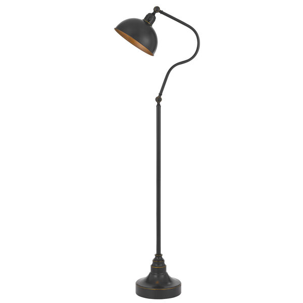 Industrial Dark Bronze One-Light Adjustable Floor Lamp, image 4