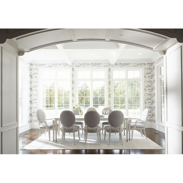 Allure Manor White Dining Chair, image 5