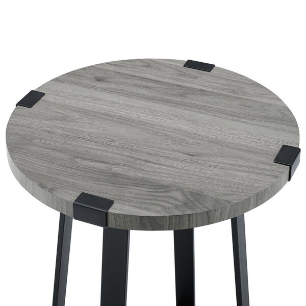 Slate Grey Side Table, image 4