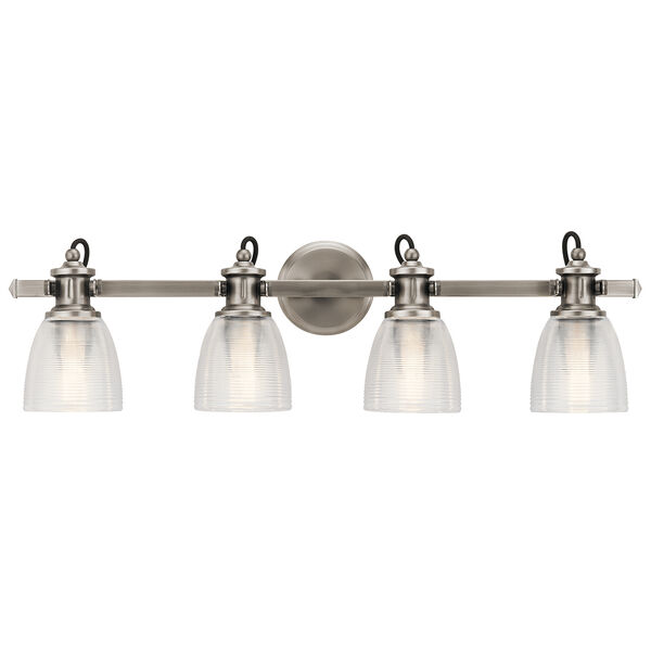 Flagship Classic Pewter 33-Inch Four-Light Bath Light, image 2