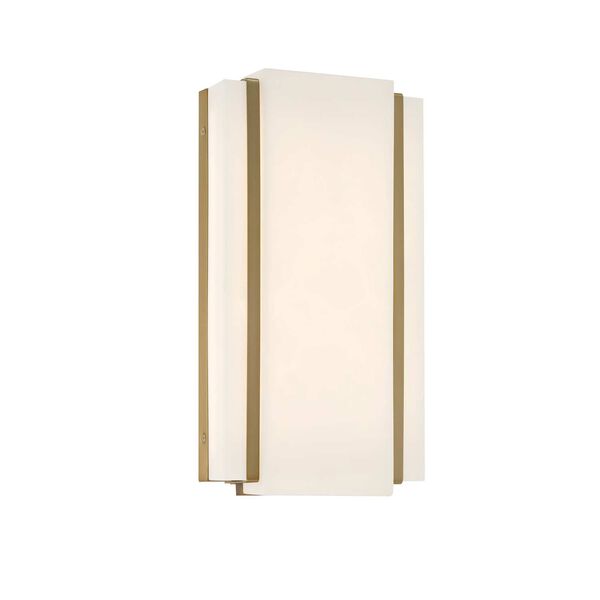 Tanzac Soft Brass 16-Inch LED Wall Sconce, image 1