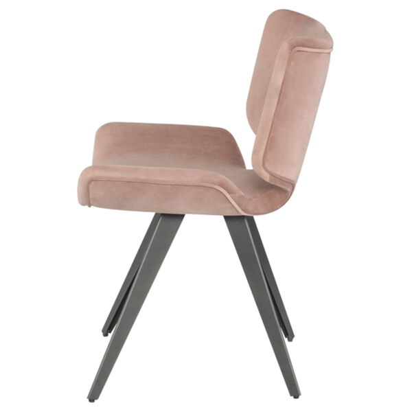 Astra Blush and Black Dining Chair, image 3