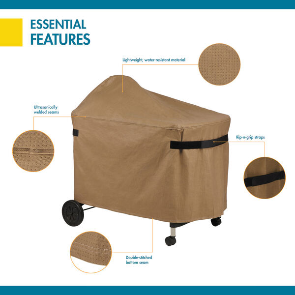 Essential Latte 40-Inch BBQ Grill Cover, image 3