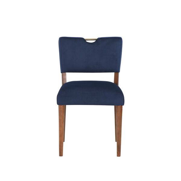 Bonito Blue and Walnut Dining Chair, Set of 2, image 6