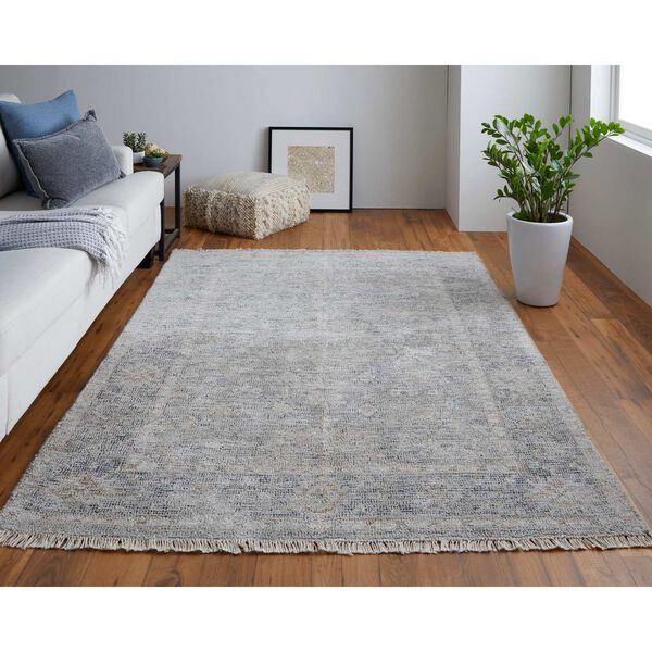 Caldwell Gray Blue Taupe Area Rug, image 3