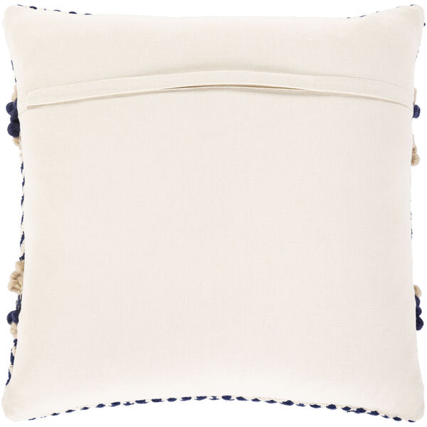 Avalon Navy 18-Inch Throw Pillow, image 2