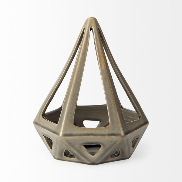 Hood Bronze Geometric Ceramic Decorative Object, image 2