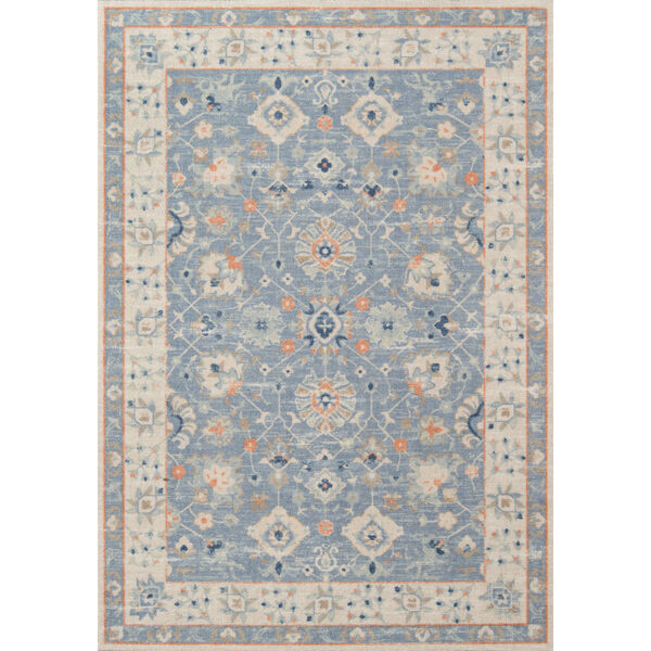 Anatolia Oriental Blue Rectangular: 7 Ft. 9 In. x 9 Ft. 10 In. Rug, image 1