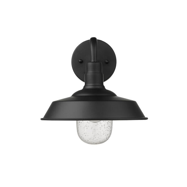 Burry Matte Black 10-Inch One-Light Outdoor Wall Sconce, image 4