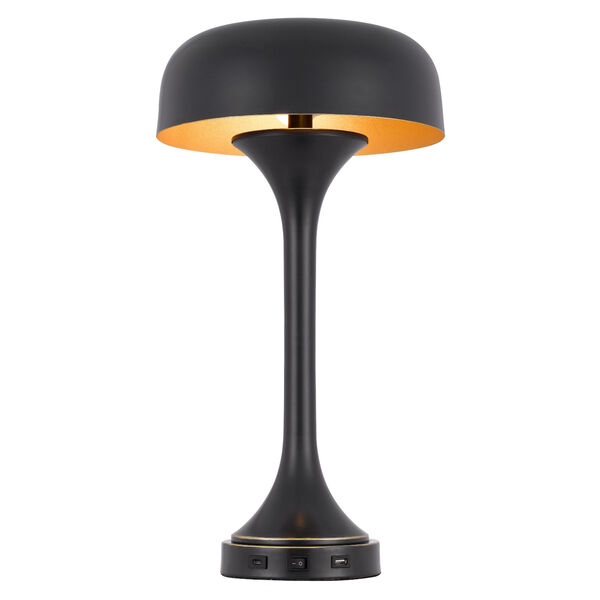 Mushroom Dark Bronze Two-Light Table Lamp, image 4