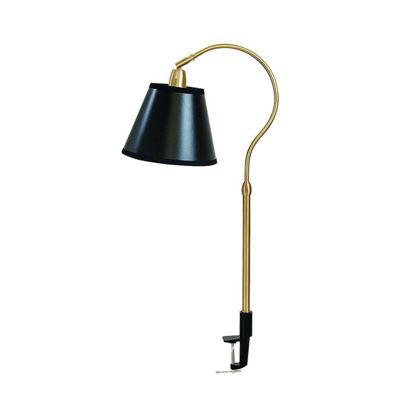 Aria Weathered Brass One-Light Table Lamp, image 1