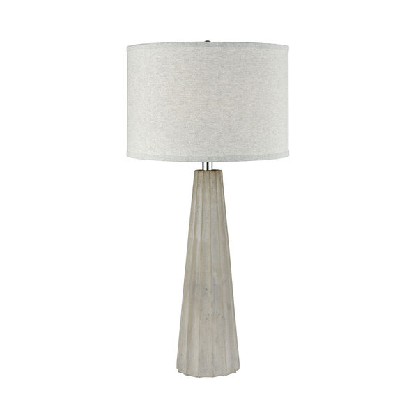 Castlestone Grey One-Light Table Lamp, image 1