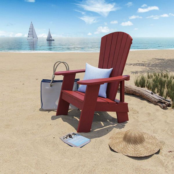 Capterra Casual Red Rock Adirondack Chair, image 10