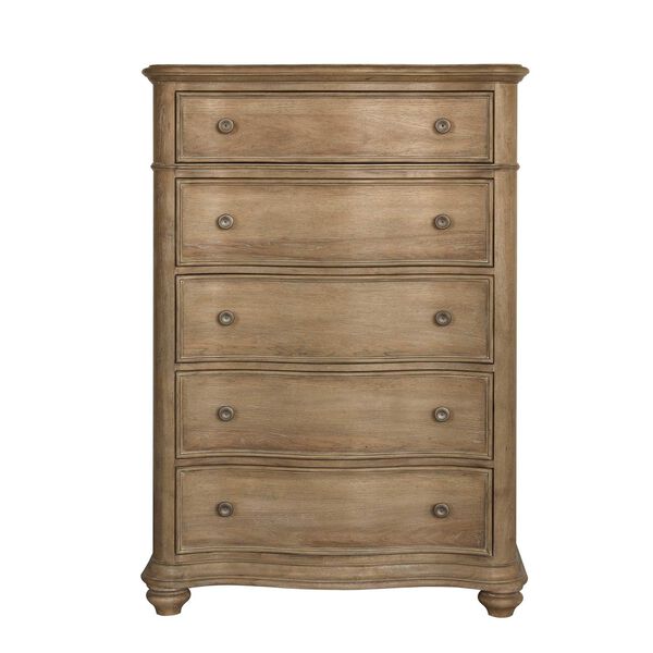 Weston Hills Natural Five Drawer Chest, image 2