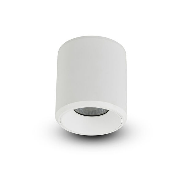 Node White 20W Round LED Flush Mounted Downlight, image 1