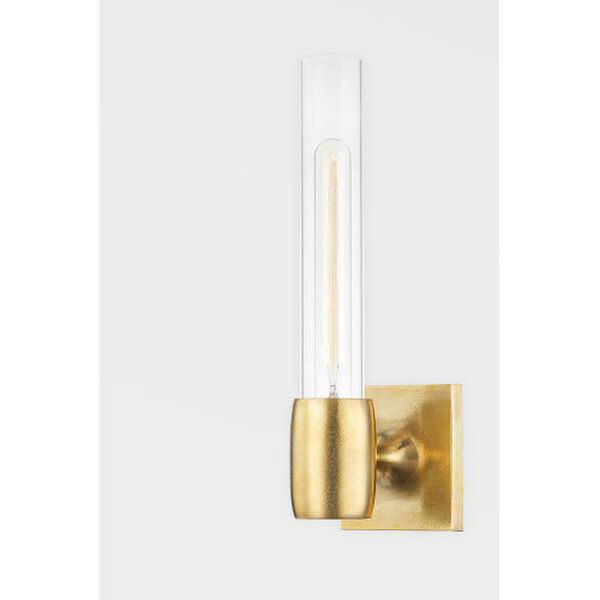 Hogan Aged Brass One-Light Wall Sconce, image 3