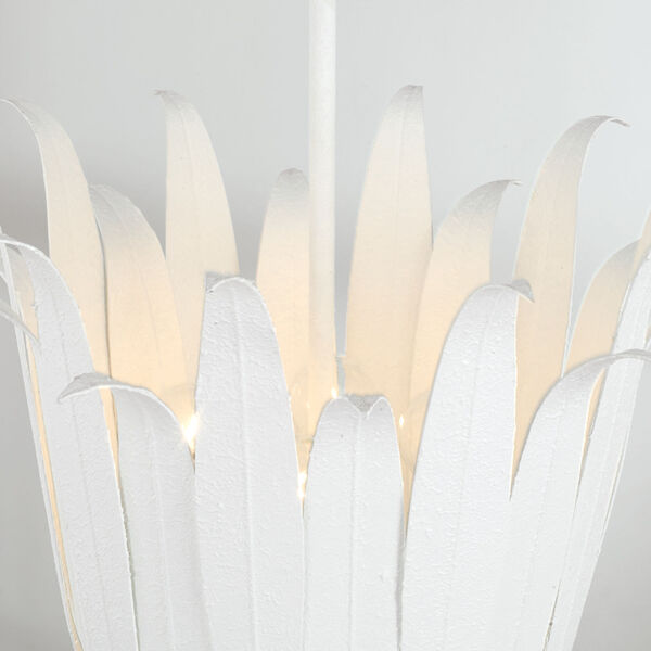 Eden Textured White Four-Light Pendant, image 3