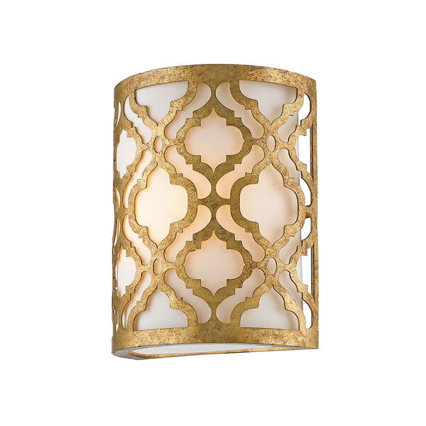 Arabella Distressed Gold One-Light Wall Sconce, image 2