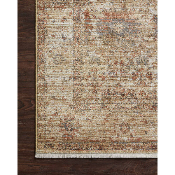 Bonney Sunset and Multicolor Rectangular Area Rug, image 2