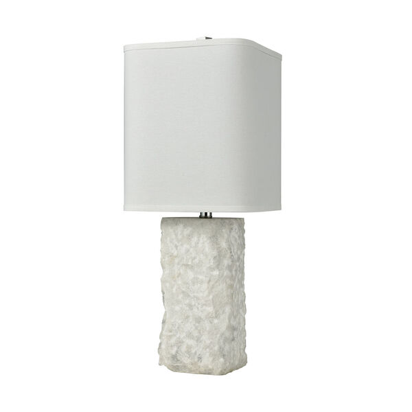 Shivered Stone White One-Light Table Lamp, image 4