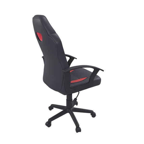 Hendricks Red Gaming Office Chair with Vegan Leather, image 5