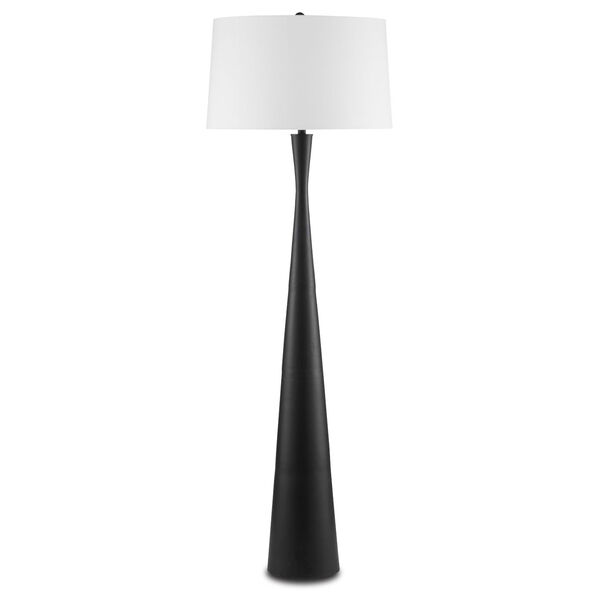 Montenegro Matte Black One-Light Floor Lamp, image 2
