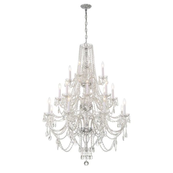 Traditional Crystal 20-Light Chandelier, image 1