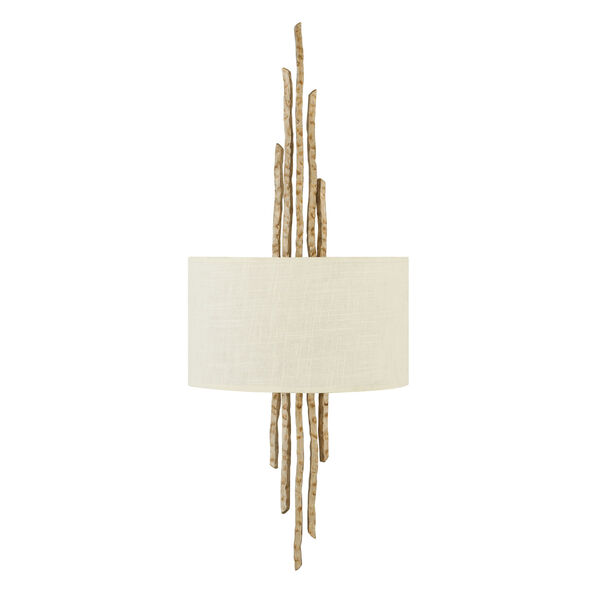 Spyre Champagne Gold Two-Light Wall Sconce, image 1