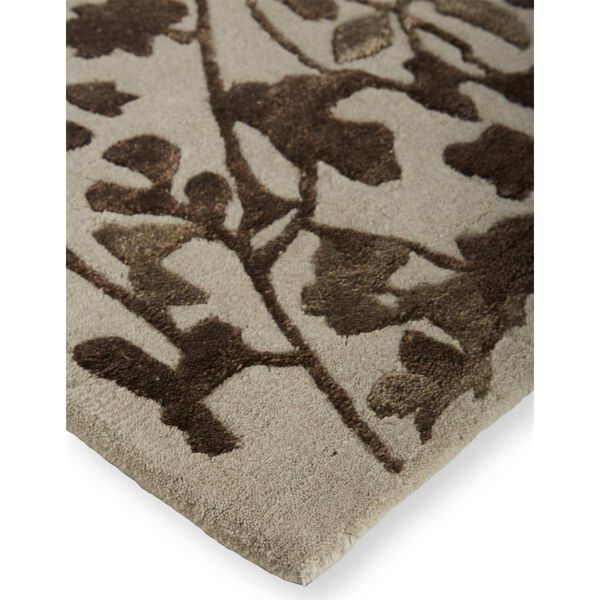 Bella Ivory Taupe Brown Rectangular 5 Ft. x 8 Ft. Area Rug, image 5
