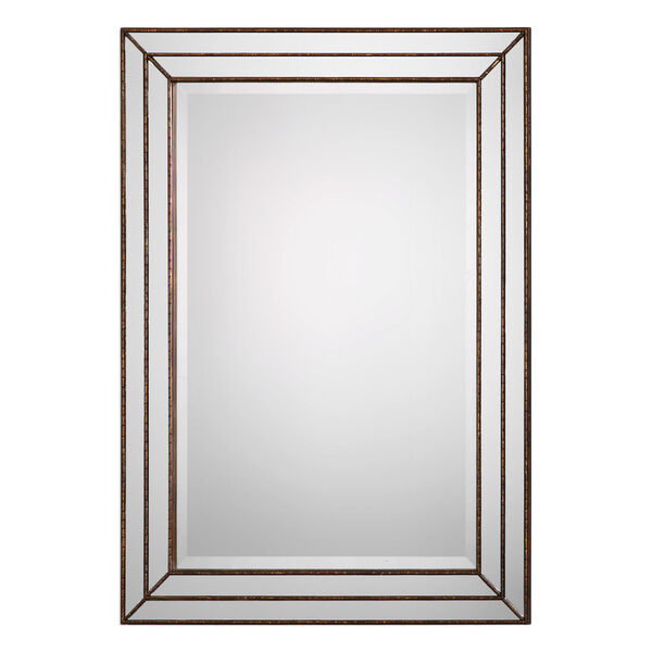 Whittier Rectangular Bronze Mirror, image 2