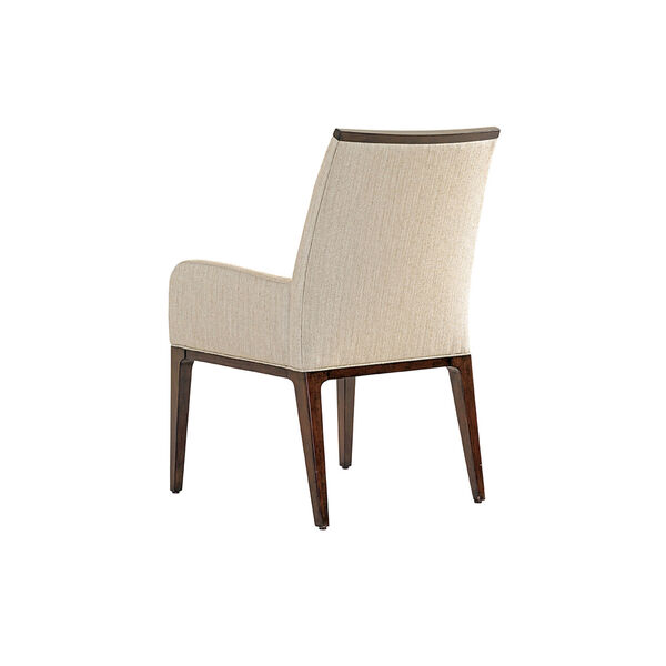 Macarthur Park Beige and Brown Collina Upholstered Arm Chair, image 3