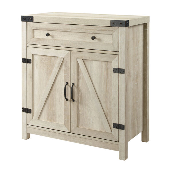White Oak and Black Accent Cabinet, image 5
