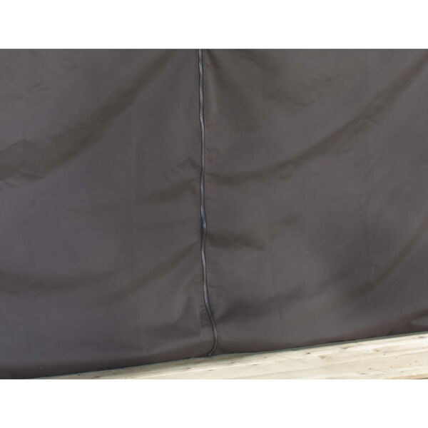 Sumatra Brown 6 Ft x 10 Ft Sun Shelter Curtain, image 3