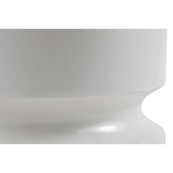 Provenance Signature Ceramic Linen Semigloss Balance Accent Table, image 3