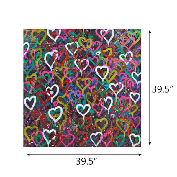 Whole Lotta Love Multicolor Wall Art, image 5