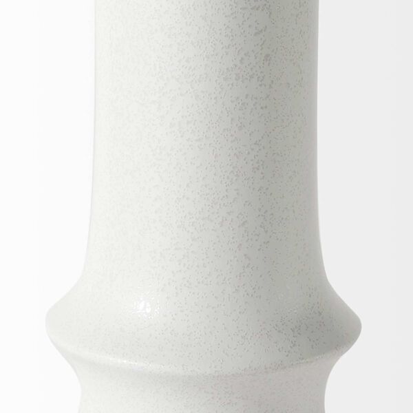 Laforge White Ceramic Vase, image 6