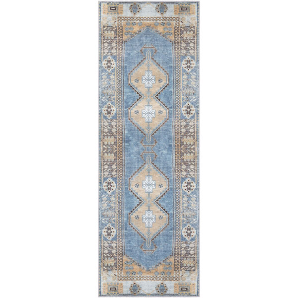 Antiquity Bright Blue Runner 2 Ft. 7 In. x 12 Ft. Rugs, image 1
