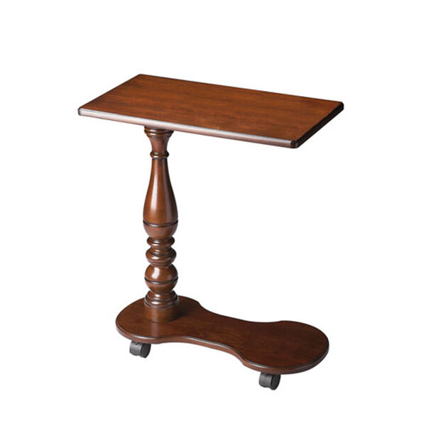 Aster Plantation Cherry Mobile Tray Table, image 1