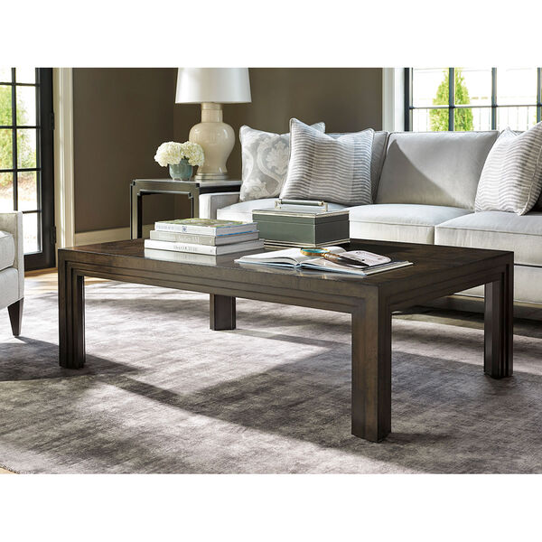 Brentwood Brown Essex Rectangular Cocktail Table, image 2