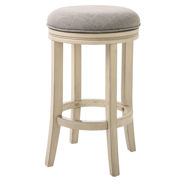 Victoria Ivory 26-Inch Counter Height Swivel Stool, image 1