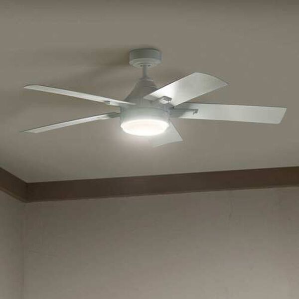 Tide White LED 52-Inch Steel Ceiling Fan, image 5