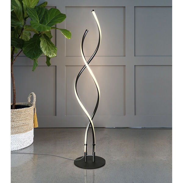 Embrace Two-Light Integrated LED Floor Lamp, image 3