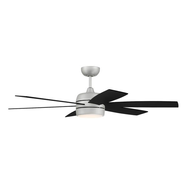 Trevor Painted Nickel 52-Inch LED Ceiling Fan, image 4