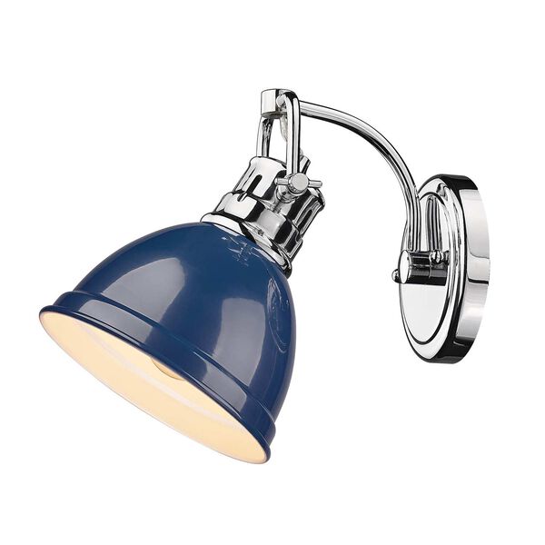 Duncan Chrome One-Light Wall Sconce, image 3