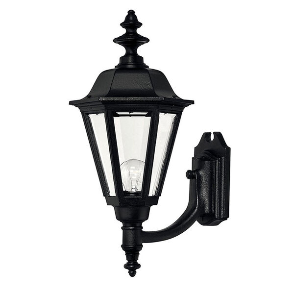Manor House Black 21-Inch Outdoor Wall Mount, image 9